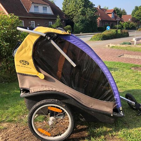 Grosszuegiges Reetdachhaus An Der Nordsee Langenhorn Bagian luar foto