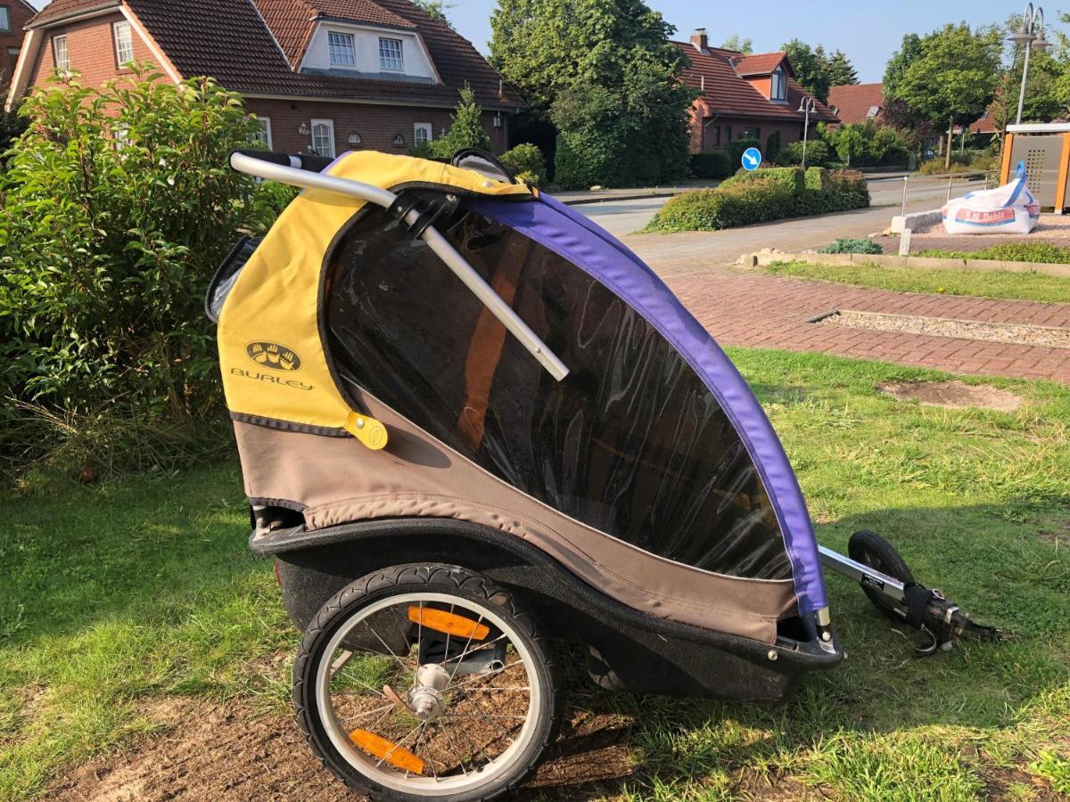 Grosszuegiges Reetdachhaus An Der Nordsee Langenhorn Bagian luar foto